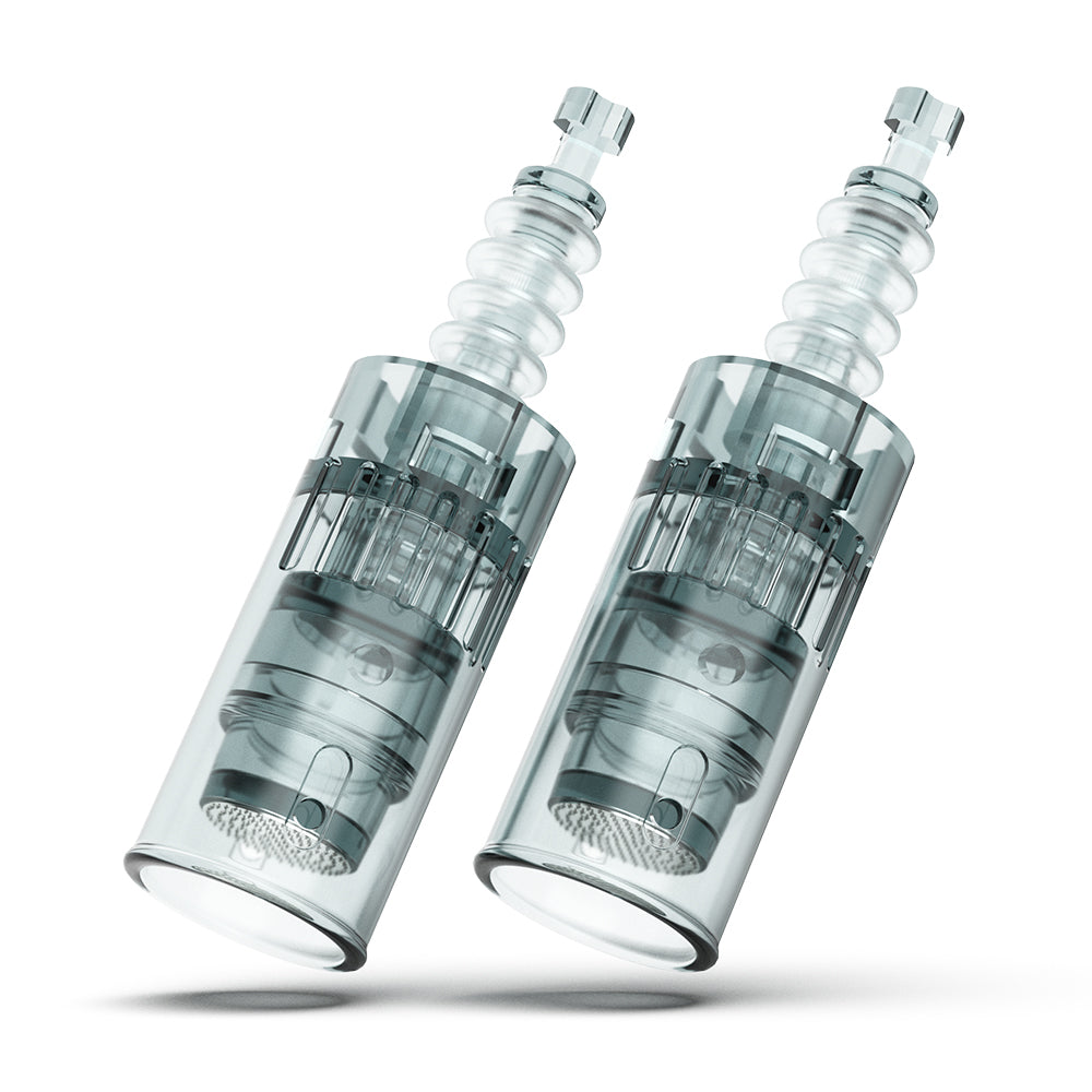 Dos cartuchos M8/M7s con carcasas transparentes y resortes